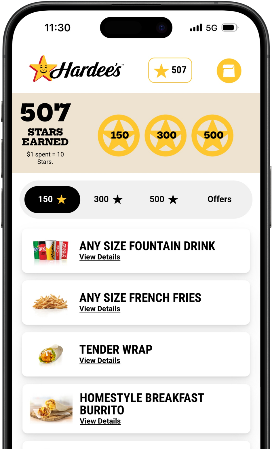 Mobile app preview