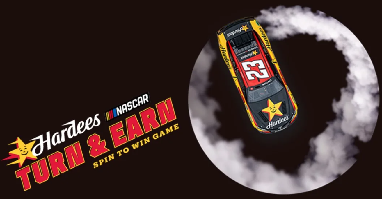 nascar turn & earn game for rewards
