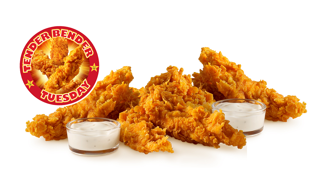hardee's tender tuesday