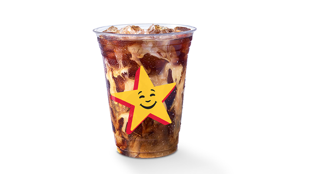 hardee's new caramel iced coffee
